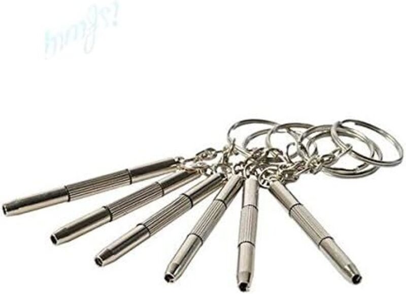 Kleines 3-in-1-Reparaturset für Brillen, Uhren und andere Kleingeräte: Schraubendreher (5-teilig)