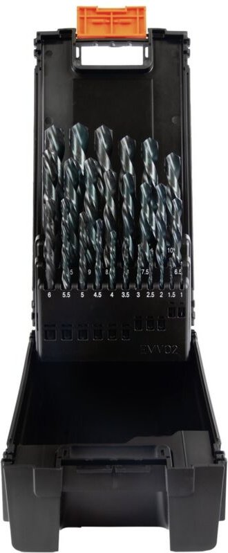 Projahn - Bohrerkassette hss-g 25-tlg. 1-13/0,5 mm linksschneidend