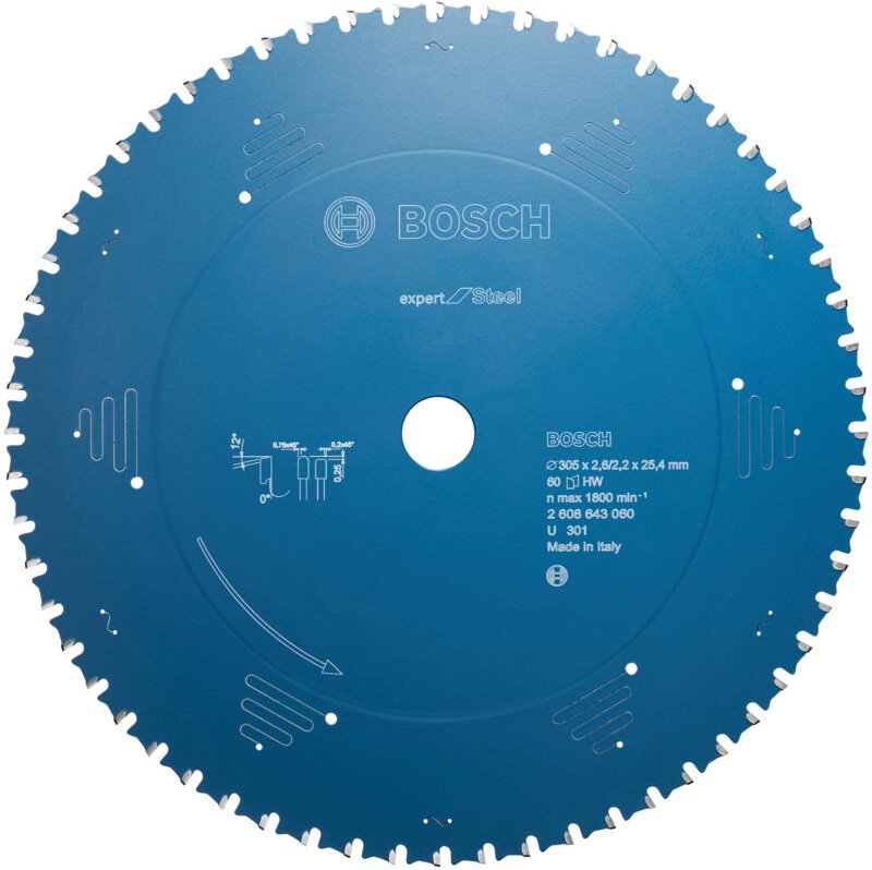 Kreissägeblatt Expert for Steel 160 x 20 x 2,0 mm, 30 - Bosch
