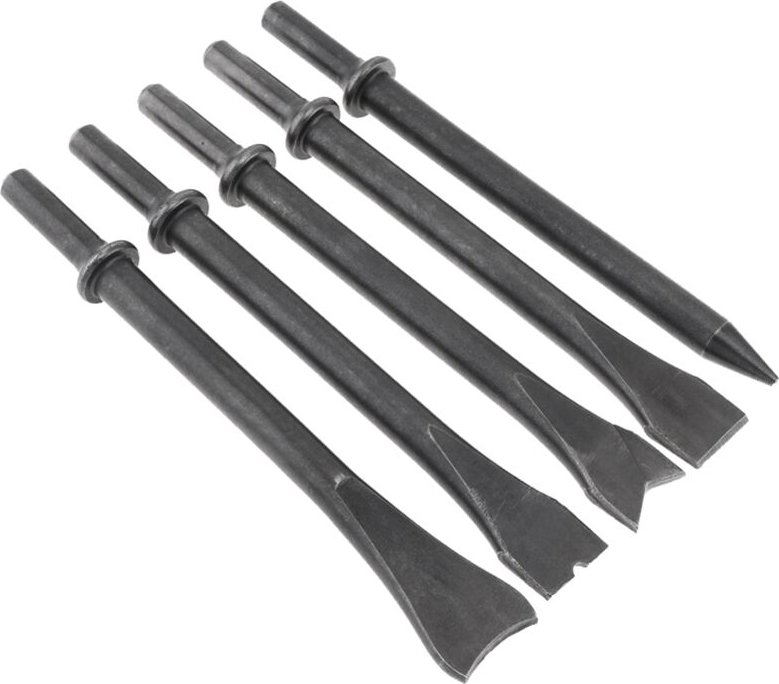 Teile/los Zubehör Harten Stahl Solide Lange Luft Meißel Auswirkungen Unterstützung Pneumatische Werkzeug für Schneiden/E...