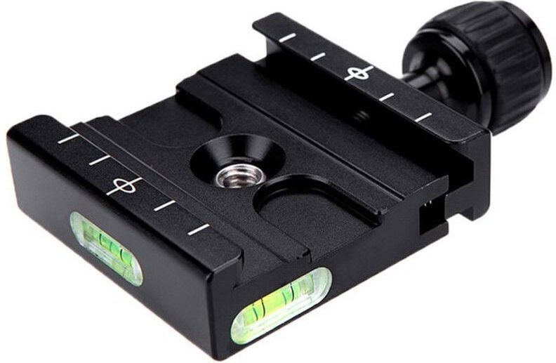 Schnellwechselplatten-Klemmadapter für Arca-Swiss-Stativkugelkopf