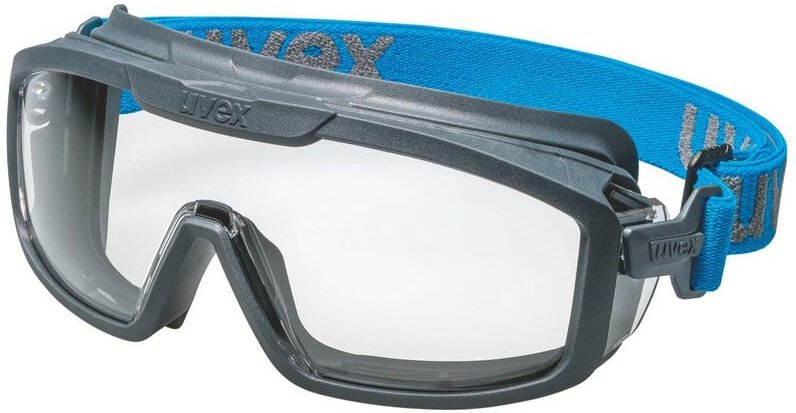 I-guard+ 9143267 Vollsichtbrille Grau, Blau - Uvex