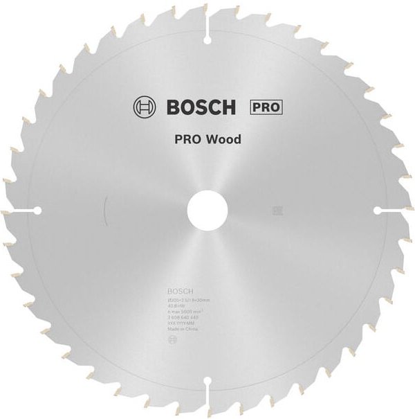 Pro Holz KSB,305x2.5x30mm,T40 - 2608640440 - Bosch