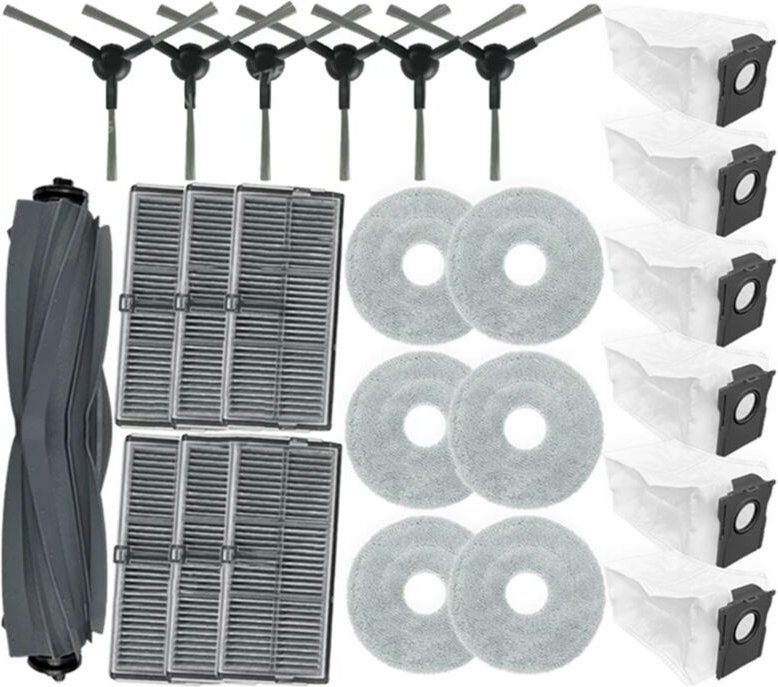 Für E30 Ultra Roboter Staubsauger Teile Wichtigsten Roller Seite Pinsel