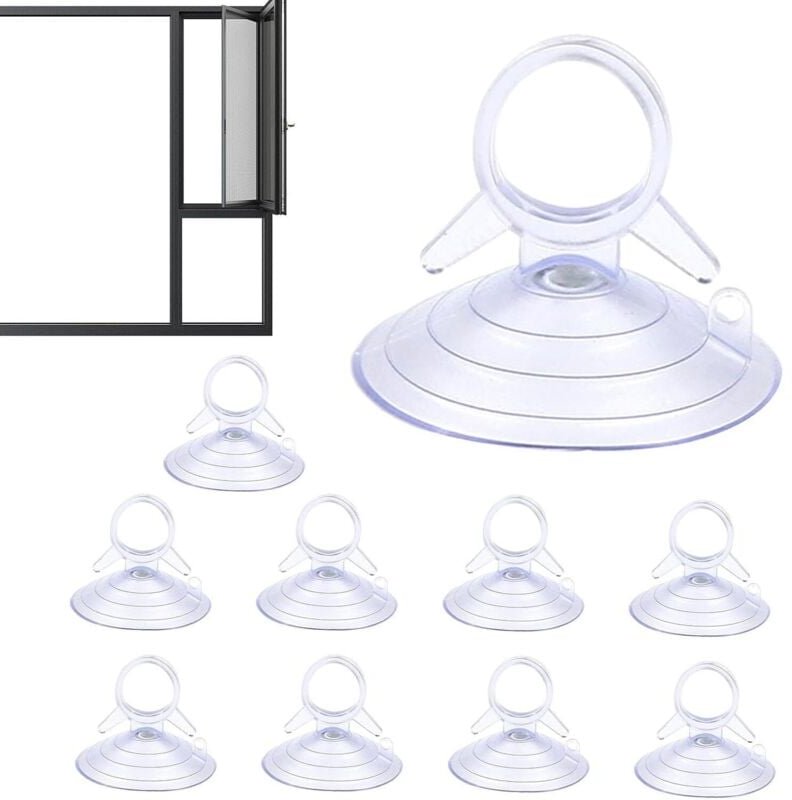 Autoglas-Saugnäpfe Auto-Sonnenblenden-Saugnäpfe, wiederverwendbare Autoglas-Windschutzscheiben-Saugnäpfe für Badezimmer,...