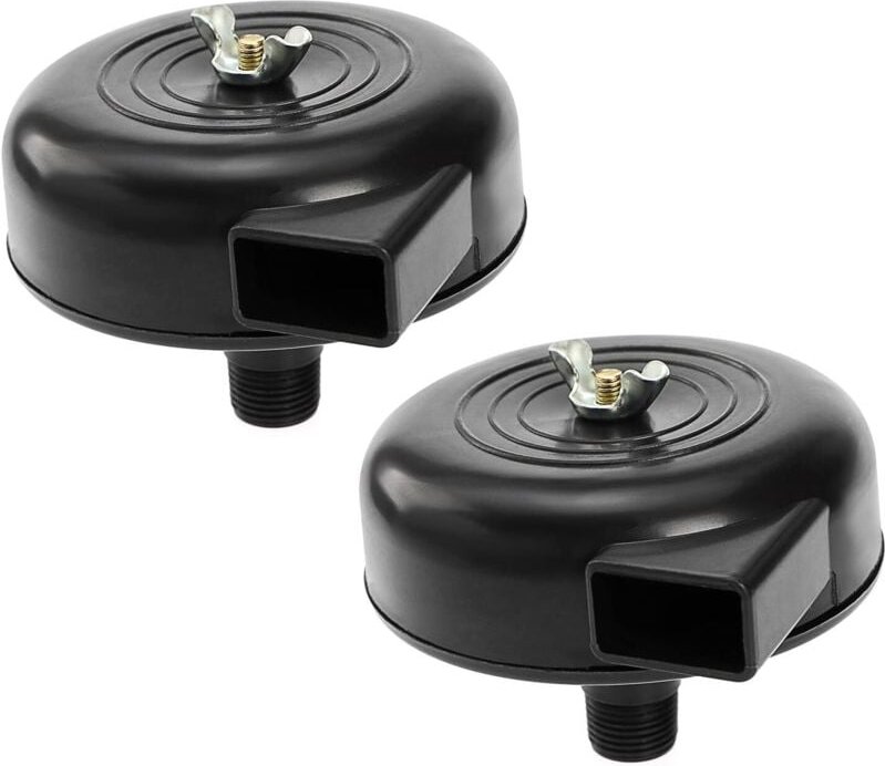 Stück Luftkompressor-Filterschalldämpfer, 16 mm, 3/8PT, Kunststoff, Außengewinde, Ansauggeräuschdämpfer für Lüfter, Abga...