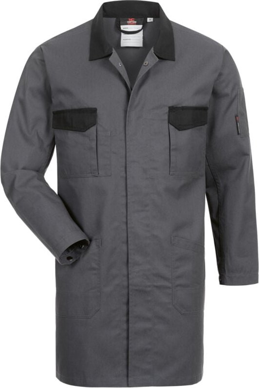 Gr .M (50/52) TIENEN TWILL-KITTEL grau TIENEN TWILL LONG COAT