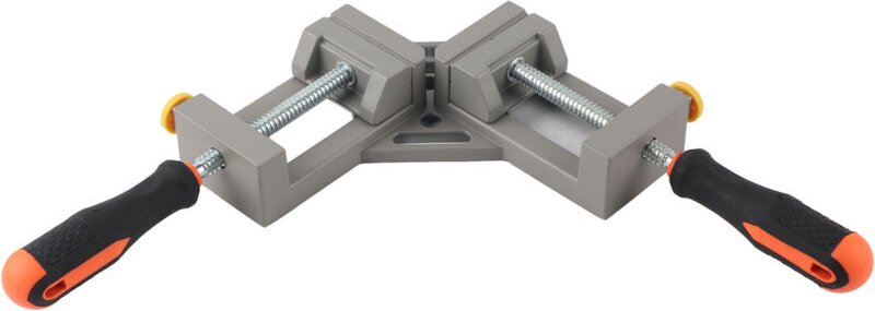 Keenso 90-Grad-Doppelgriff-Winkelklemme für die Holzbearbeitung