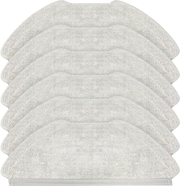 6 Stück Mopp-Tuch-Pads für T20 Staubsaugerroboter-Zubehör