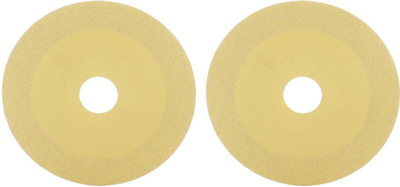 Diamant-Sägeblatt, 2 Stück, zur Reduzierung von Vibrationen der Diamanttrennscheibe, zur Verbesserung der Effizienz des ...