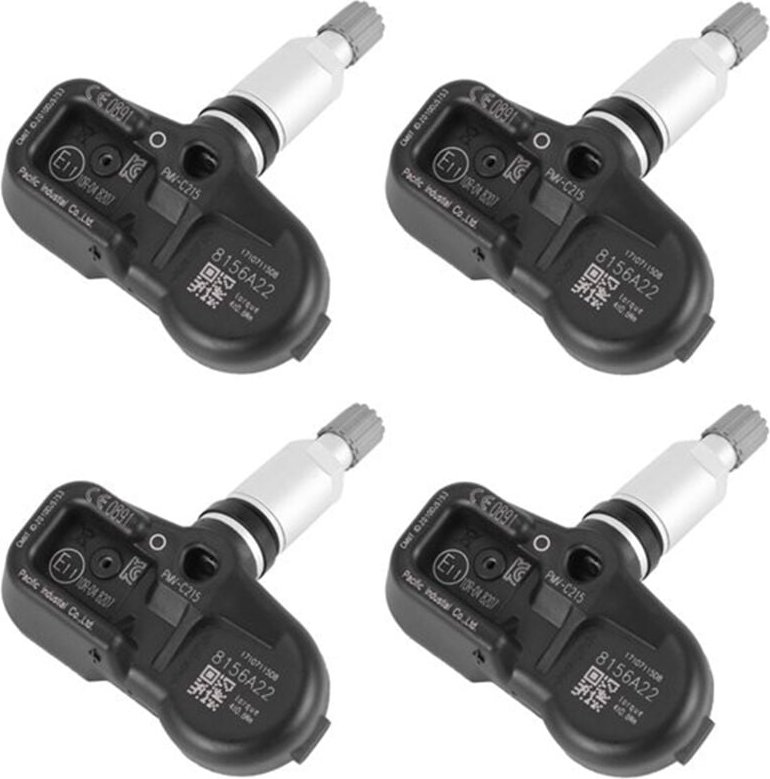 Tlily - 4Pcs Auto Reifendruck Sensor tpms 42607-48020 für C-Pacific PMV-C215 LS500H LX570 RX450H