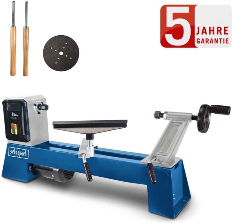 Scheppach - DM500T Drechselbank Drechselmaschine Drehbank 500mm + Zubehör