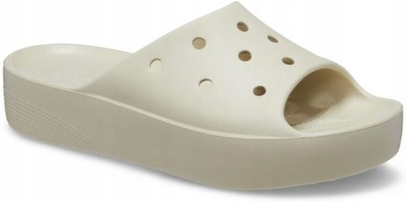 Crocs Classic Platform Slide 208180 W8 Und Eu 3839 Knochen
