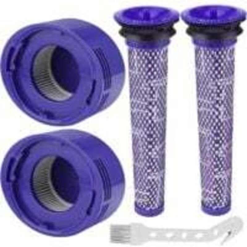 Filter für Dyson V8/V7, waschbare Ersatzfilter für Dyson V7/V8 Absolute und Animal Staubsauger, Staubsaugerzubehör für D...