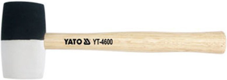 Schwarz-Weisser Gummihammer 980g - Yt-4605