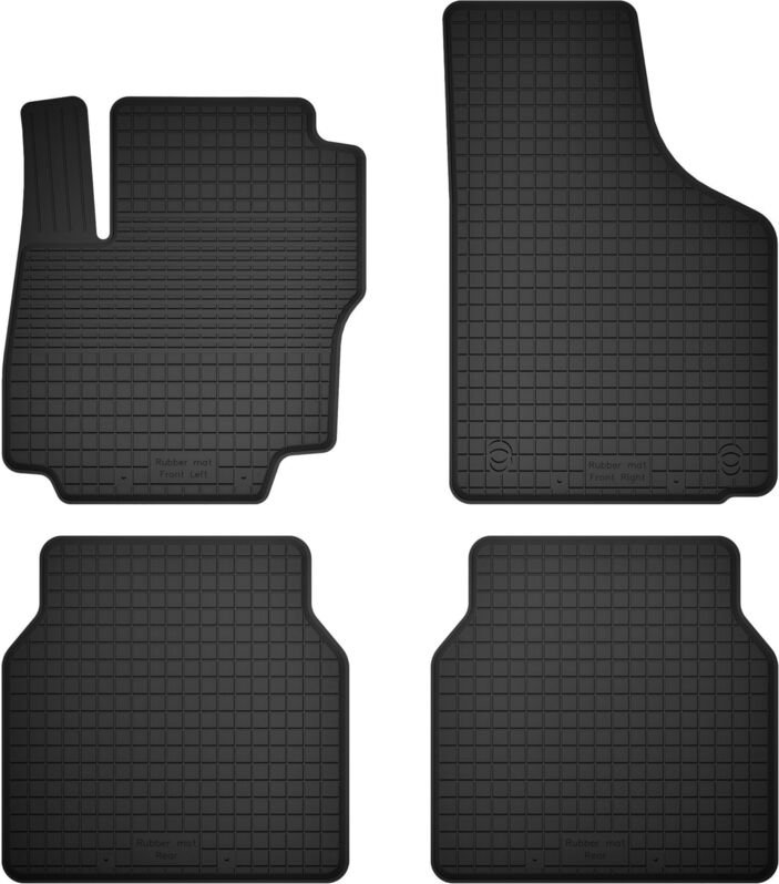 Gummifußmatten, 4er-Set, Universalmodell für Honda Jazz V Hybrid (2020-)