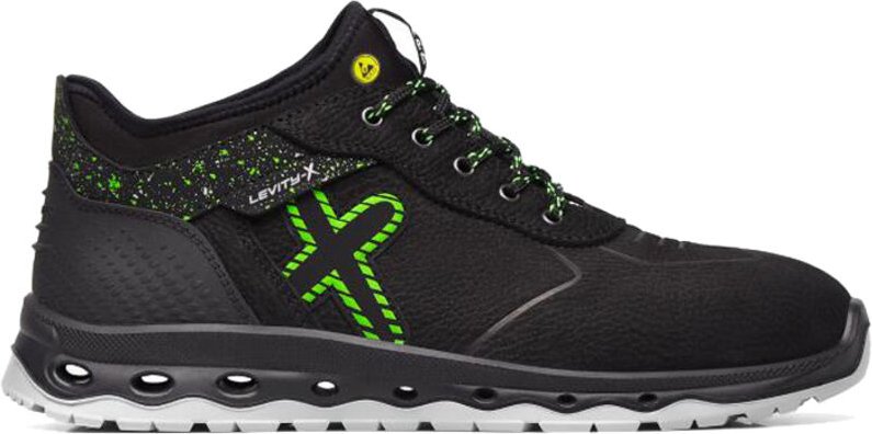 Exena Mercury S3 ESD SRC Sicherheitsschuhe - 47 EU - Nero/Verde