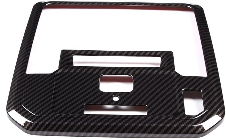 Tlily - Für Toyota Tundra 2022 2023 Carbon Fiber abs Auto Front Interior Kopf Lesen Licht Lampe Rahmen Abdeckung Trim Au...