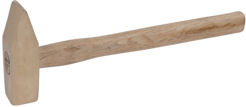 Ks Tools BRONZEplus Handhammer, 1200g, amerikanische Form, Hickorystiel
