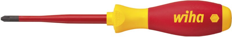 Schraubendreher SoftFinish® electric slimFix PlusMinus/Pozidriv SL/PZ1 x 80 mm (36329) - Wiha