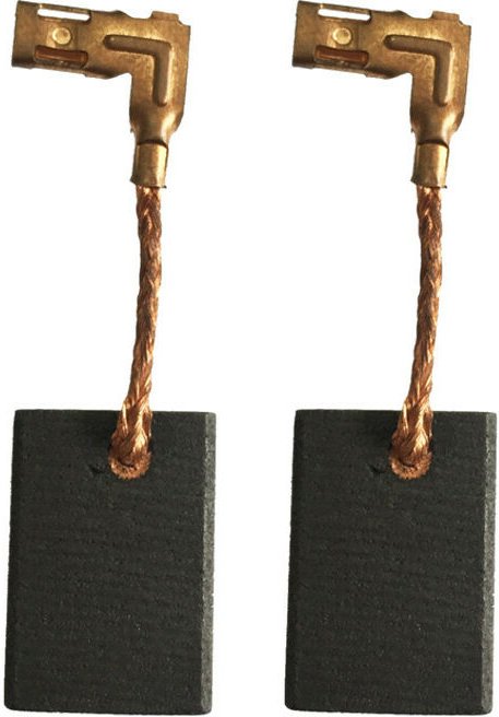 Trade-shop - 2x Kohlebürsten Motorkohlen 5x11x16mm für Makita CB318 CB325 194074-2 Winkelschleifer 9553NB 9554HN 9554NB ...