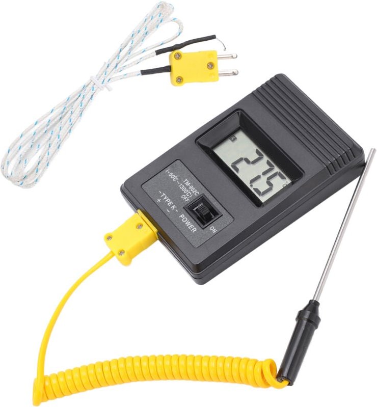 TM902C 50+300℃ LCD-Digitalthermometer mit hochpräziser industrieller Temperatursonde