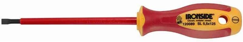 VDE-Schraubendreher flach 5,5 x 125 mm iec/vde ac 1000 v