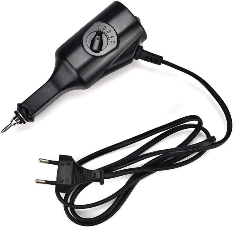 Elektrischer Gravierer, professioneller Mikrogravierstift, DIY-Gravurset für Schmuck aus Metall, Glas, Keramik und Kunst...