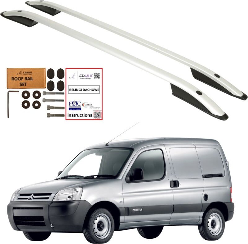 Dachreling CITOREN BERLINGO 1998-2008 Aluminium Langlebig Solide