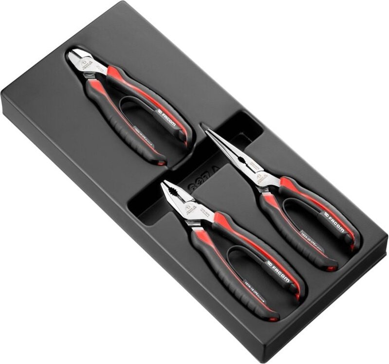 Modul - Mechaniker-Zangen, 3-tlg - Facom