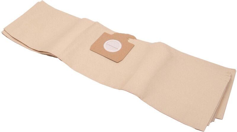 10x Staubbeutel kompatibel mit Kärcher wd 3.500 Staubsauger - 80cm x 22cm braun - Vhbw