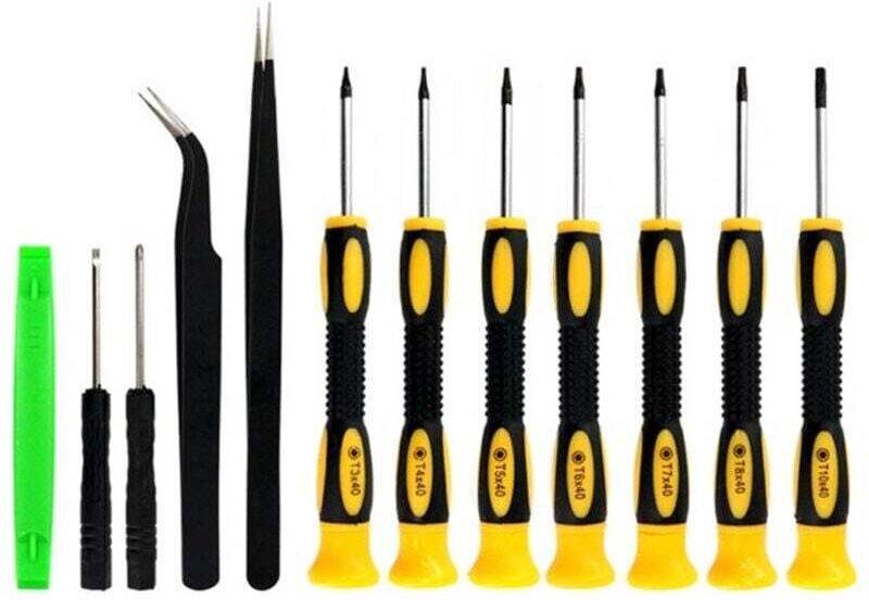 12-in-1 Torx-Schraubendreher-Set, T3 T4 T5 T6 T7 T8 T10 Spezifikationen, Magnetischer Schraubendreher für Mobiltelefon, ...