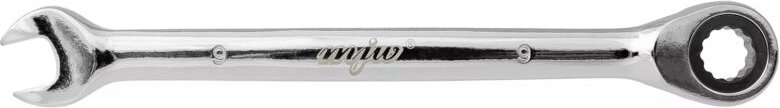 MJW 9-mm-Maulschlüssel mit Ratsche