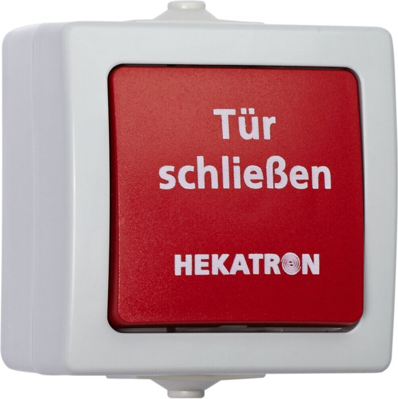 Hekatron Vertriebs Handauslösetaster f.AP-Montage, IP44 HAT 03