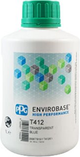 PPG T412 Envirobase H. P. TRANSPARENT BLUE 1 LITER