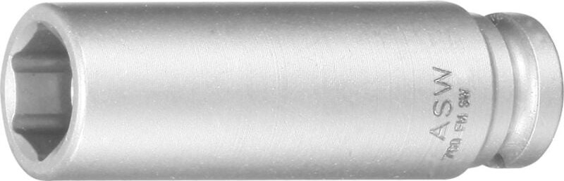 ASW - Kr.-Steckschlüssel-Einsatz 1/4' magnet. Schlüsselweit. 8mm Länge 50mm lang