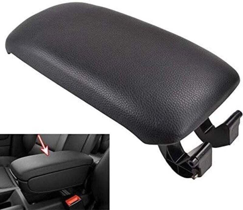 Armlehne für die Mittelkonsole des Audi A3 8P (2003–2012) aus PU-Leder mit Ersatzclip