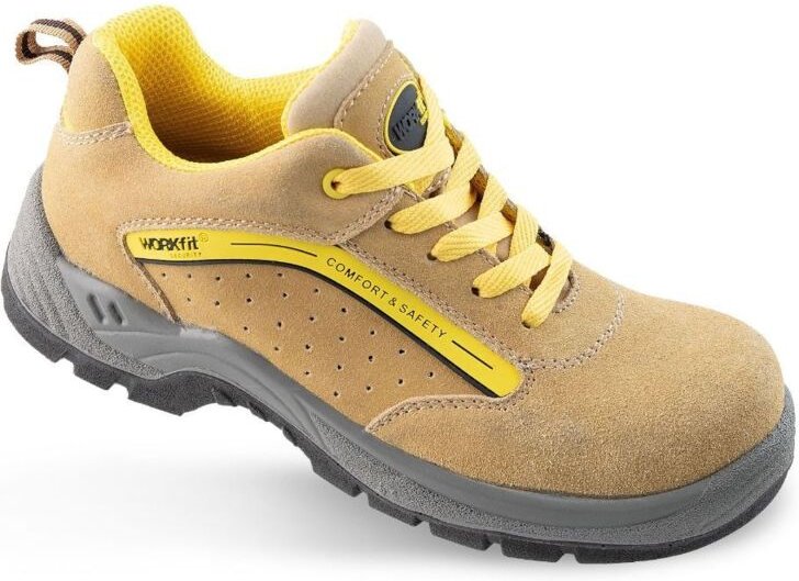 WORKFIT Sicherheitsschuh „Dune“ (S1 PL SR FO Schutz) mit verstärkter Zehenkappe – Größe 47