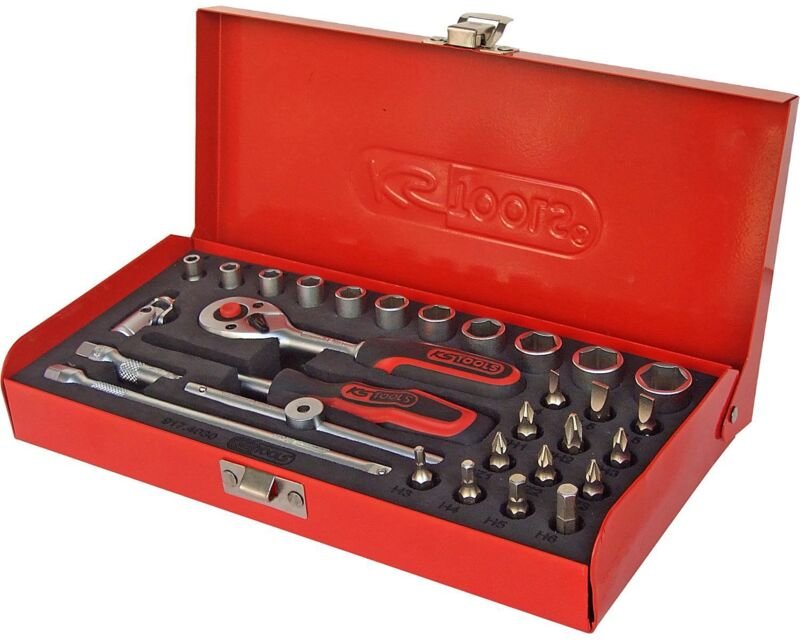 1/4" Steckschlüssel-Satz, 30-tlg