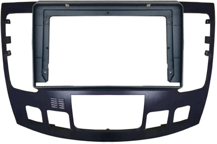 9-Zoll-Autoradio-Blenden Android GPS MP5 Stereo 2-Din-Headunit-Panel Dash Frame für HYUNDAI SONATA 2009-2010 (AT)