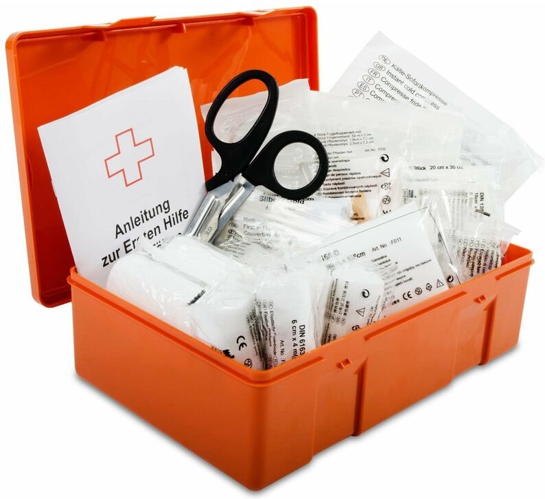 Erste-Hilfe-Koffer, "Economy" nach DIN 13157 Für kleinere Betriebe