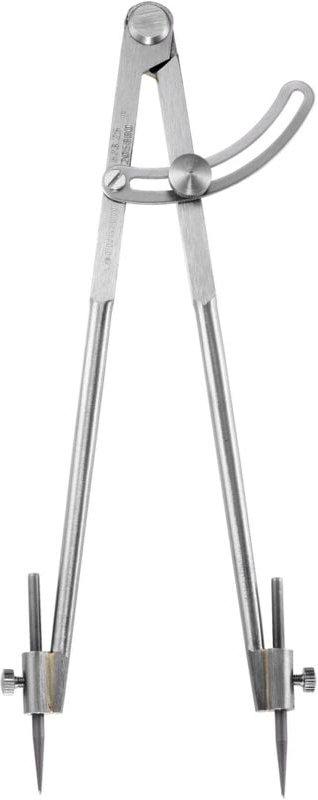 FACOM Spitzzirkel mit Stellbogen 250 mm