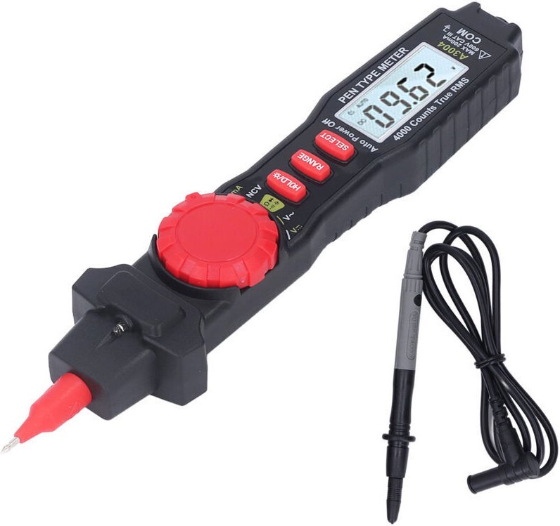 Multimètre Numérique LCD Rétroéclairé avec Testeur de Condensateur et Identification de Câble Arrêt Automatique