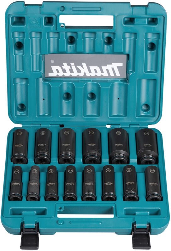 Steckschlüssel-Set 14-teilig 1/2' - Makita
