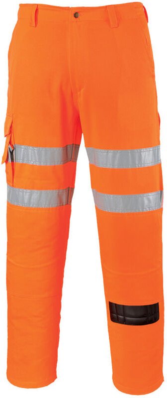 Rail Combat Hose Farbe: Orange Größe XL - Portwest