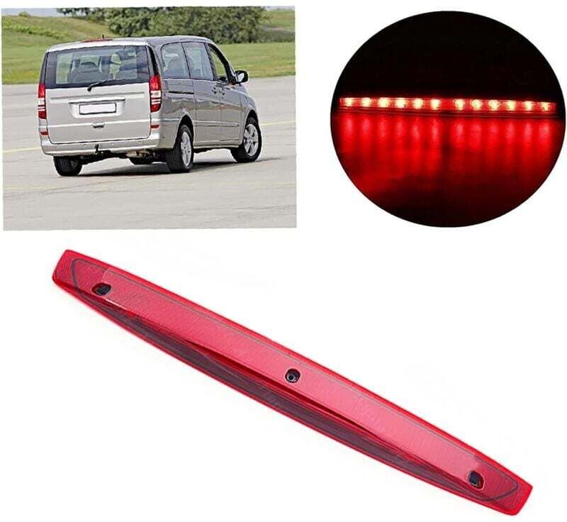 Vtizikl Feu Stop arrière Haut pour Mercedes W639 Vito Viano 2003-2015 A6398200056 (Rouge)