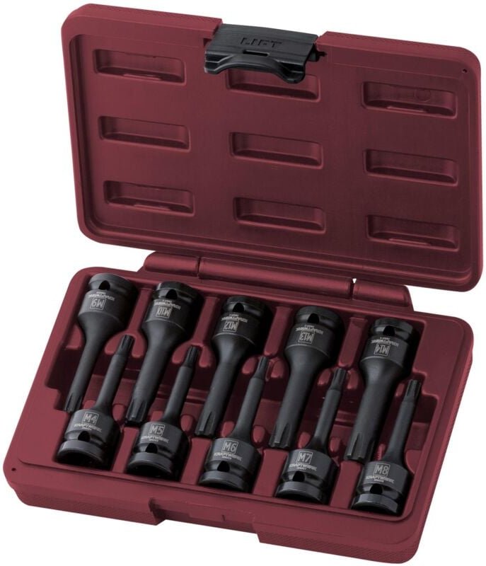 Kraftwerk - 10-t. RIBE-Schlag-Stecknuss-Satz