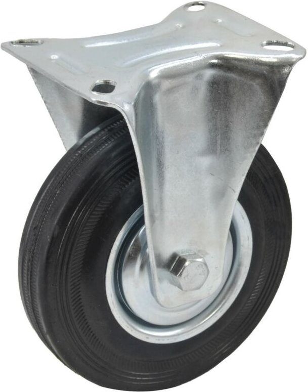 AWTOOLS Festrad mit schwarzem Gummi 200 mm