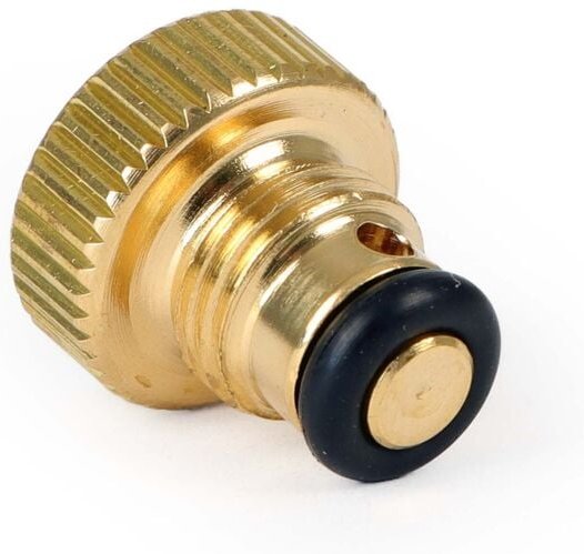 Wiltec - Ersatzteil für Airbrush Kompressor AS196 / AS196A / AF186 / AF189 –Entwässerungsschraube – 9,51 mm (⅛″) – für A...