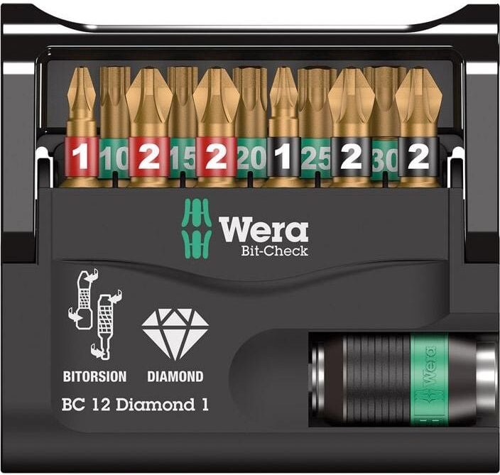 Bit-Check 12 Diamond 1 - Wera